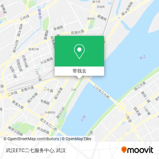 武汉ETC二七服务中心地图
