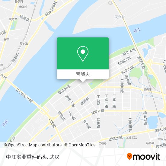 中江实业重件码头地图