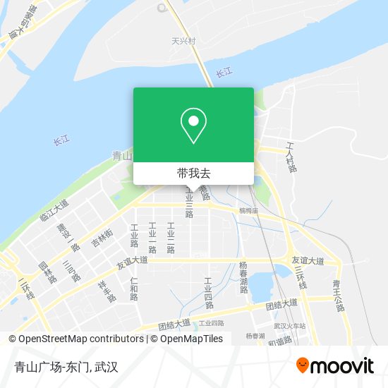 青山广场-东门地图