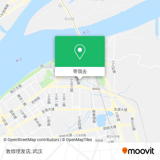 敦煌理发店地图
