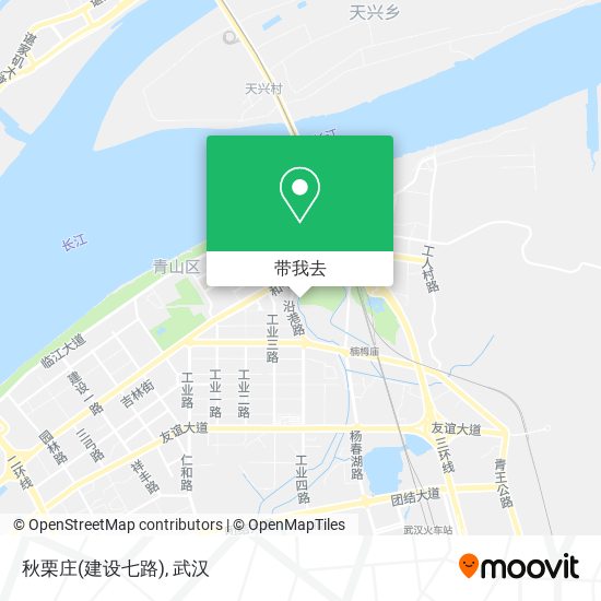 秋栗庄(建设七路)地图