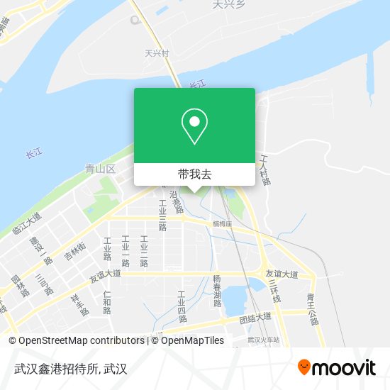 武汉鑫港招待所地图