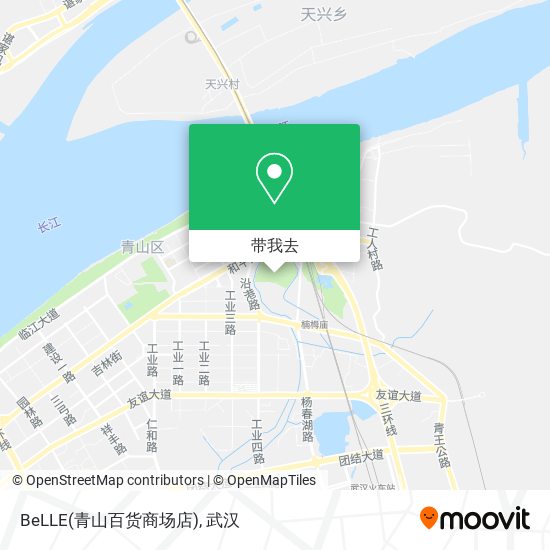 BeLLE(青山百货商场店)地图