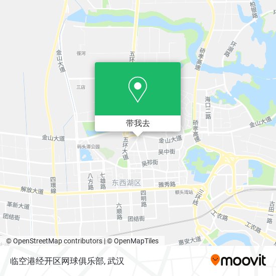 临空港经开区网球俱乐部地图