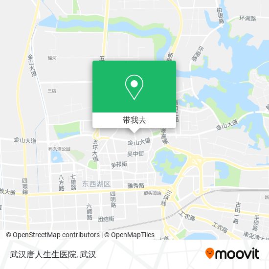 武汉唐人生生医院地图