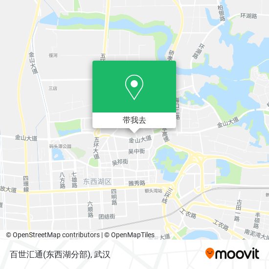 百世汇通(东西湖分部)地图