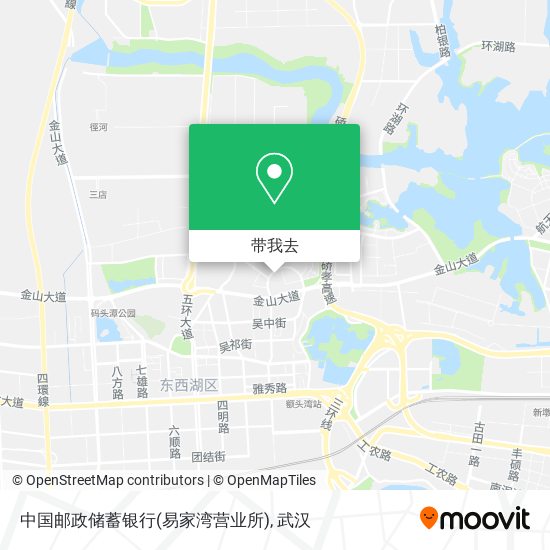 中国邮政储蓄银行(易家湾营业所)地图