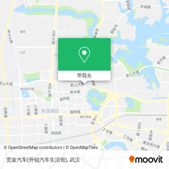 宽途汽车(开锐汽车生活馆)地图