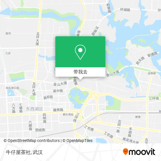 牛仔屋茶社地图
