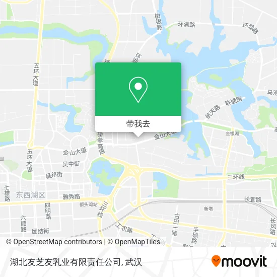 湖北友芝友乳业有限责任公司地图