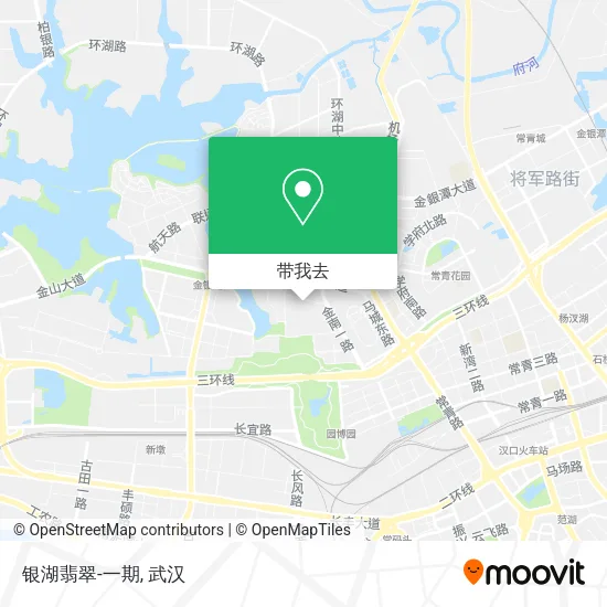 银湖翡翠-一期地图