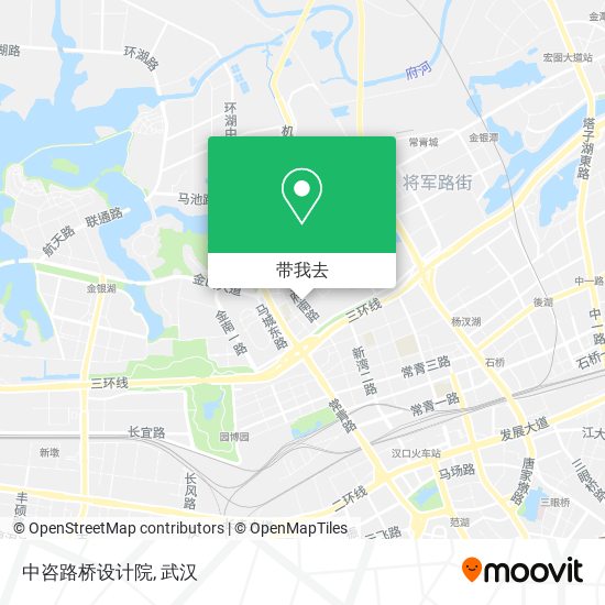 中咨路桥设计院地图