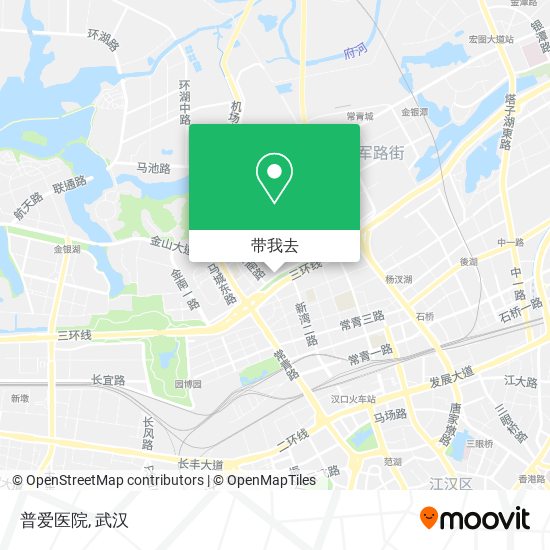 普爱医院地图
