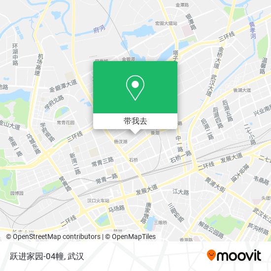 跃进家园-04幢地图