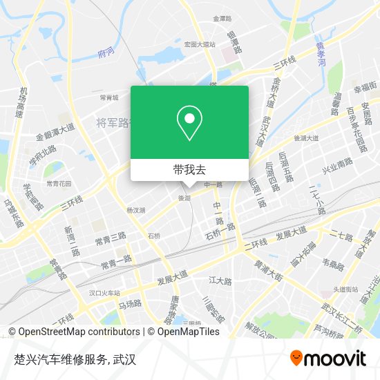 楚兴汽车维修服务地图