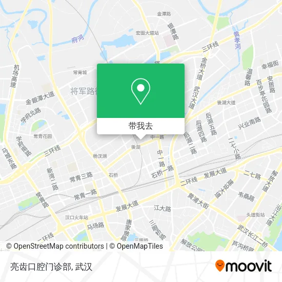 亮齿口腔门诊部地图