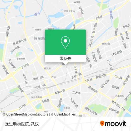 强生动物医院地图