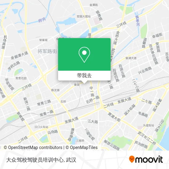 大众驾校驾驶员培训中心地图