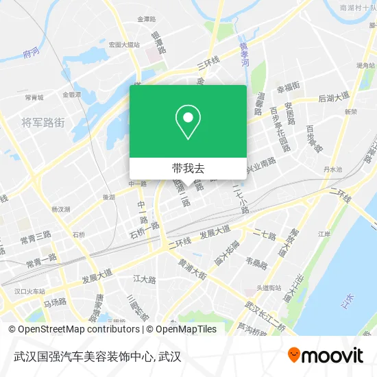 武汉国强汽车美容装饰中心地图