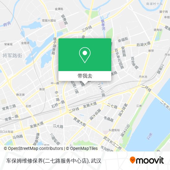 车保姆维修保养(二七路服务中心店)地图