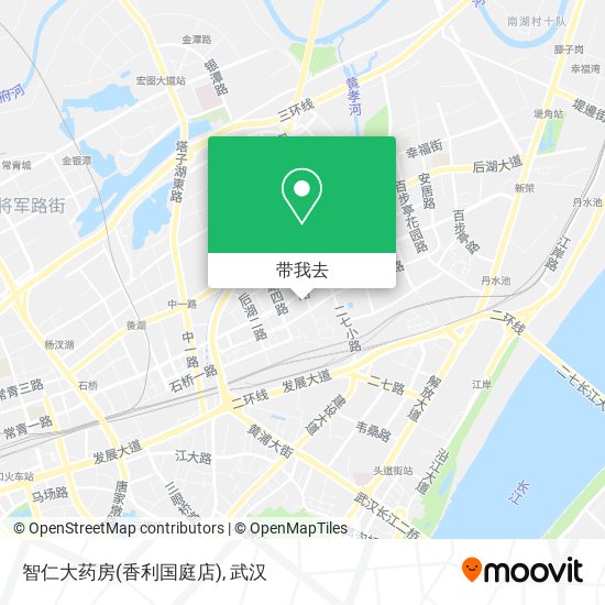 智仁大药房(香利国庭店)地图