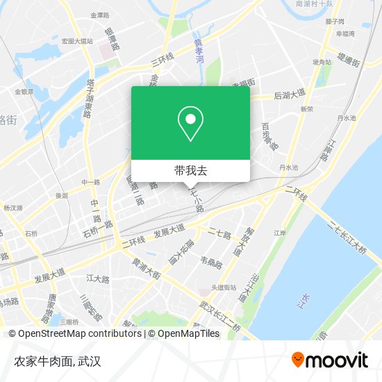 农家牛肉面地图