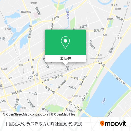 中国光大银行(武汉东方明珠社区支行)地图