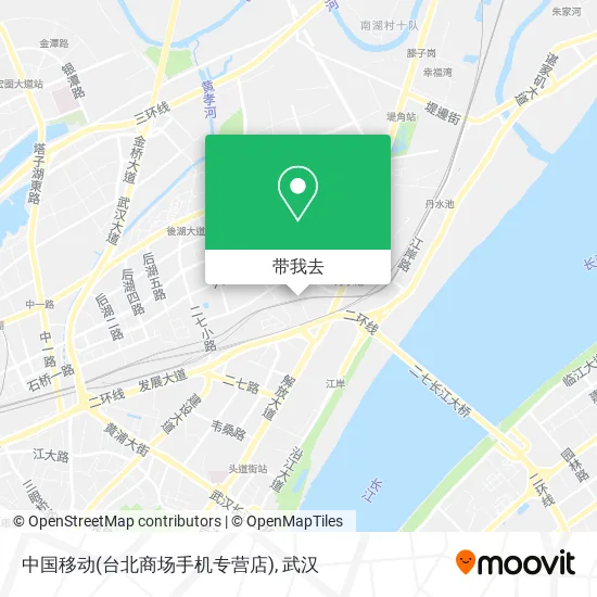 中国移动(台北商场手机专营店)地图