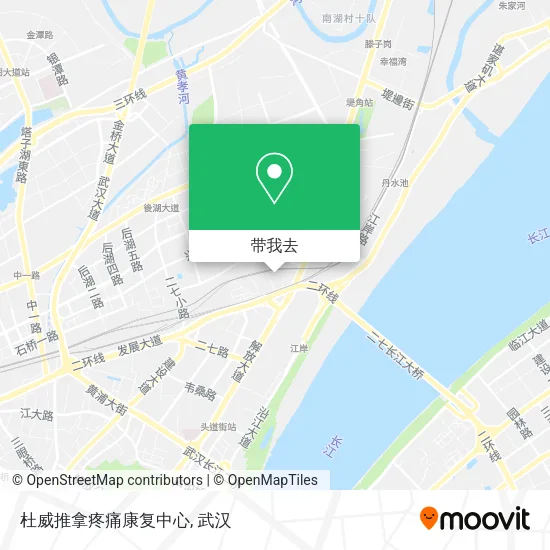 杜威推拿疼痛康复中心地图