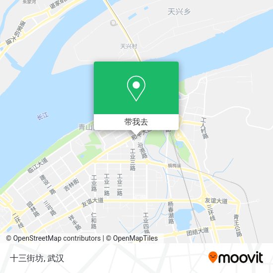 十三街坊地图
