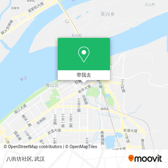 八街坊社区地图