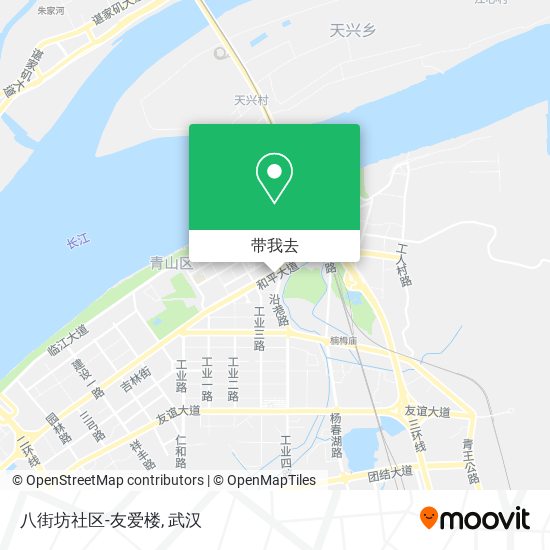 八街坊社区-友爱楼地图