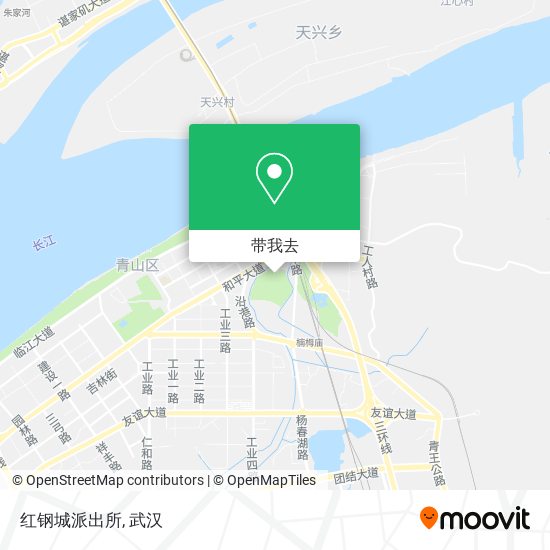 红钢城派出所地图
