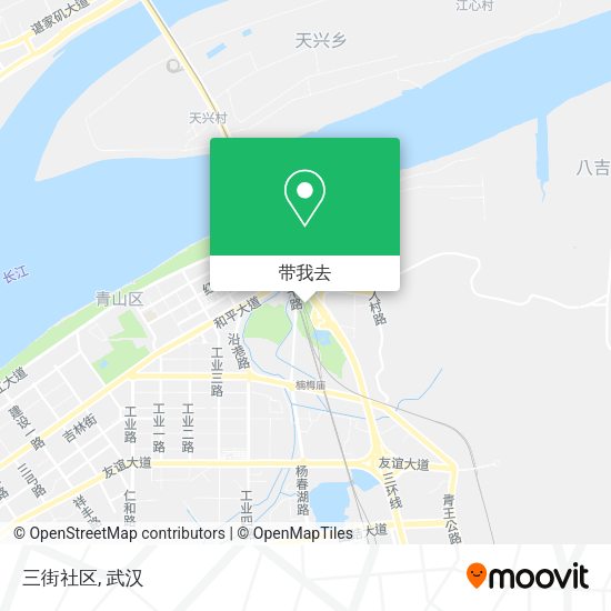 三街社区地图