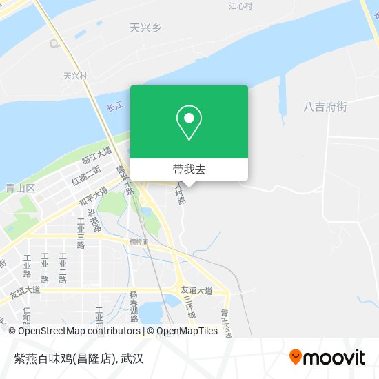 紫燕百味鸡(昌隆店)地图