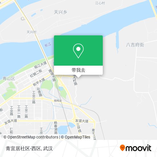 青宜居社区-西区地图