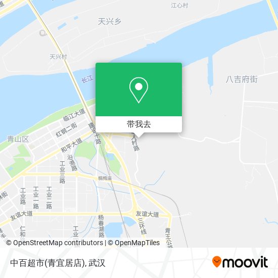 中百超市(青宜居店)地图
