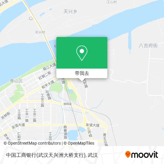 中国工商银行(武汉天兴洲大桥支行)地图