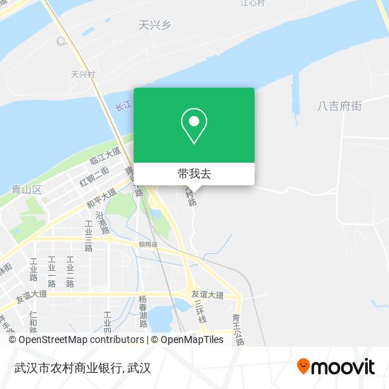武汉市农村商业银行地图