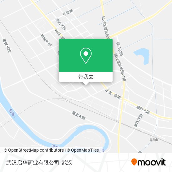 武汉启华药业有限公司地图