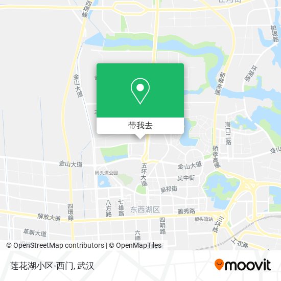 莲花湖小区-西门地图