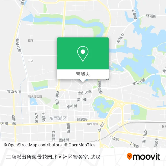 三店派出所海景花园北区社区警务室地图