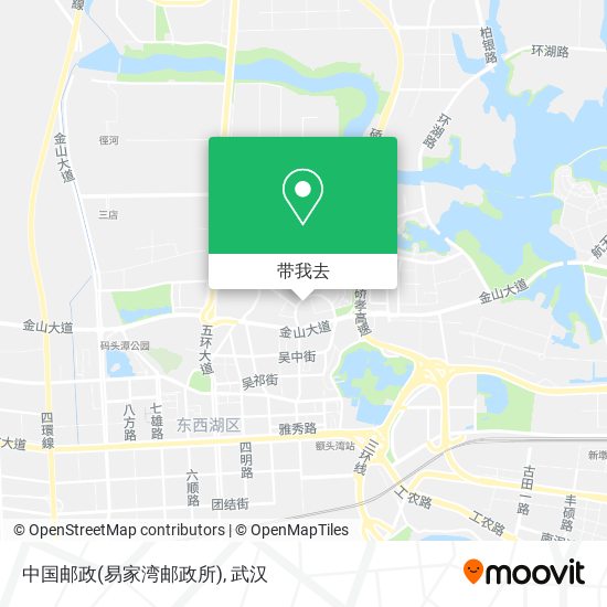 中国邮政(易家湾邮政所)地图