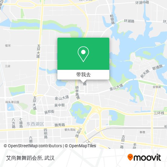 艾尚舞舞蹈会所地图
