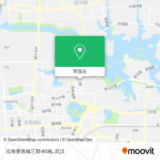 沿海赛洛城三期-B5栋地图
