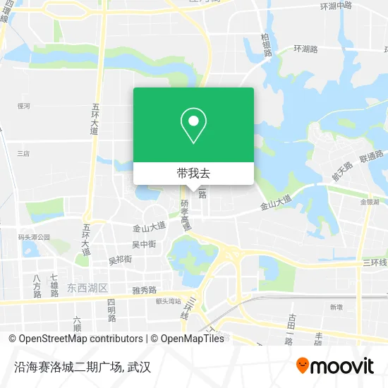 沿海赛洛城二期广场地图