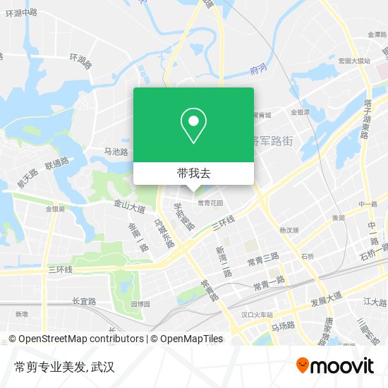 常剪专业美发地图
