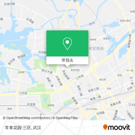 常青花园-三区地图