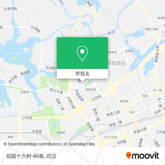 花园十六村-46栋地图