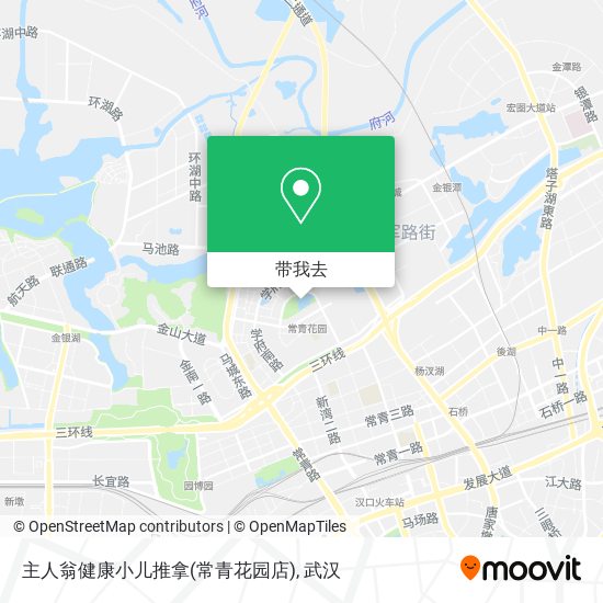 主人翁健康小儿推拿(常青花园店)地图